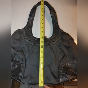 Authentic coach shoulder bag